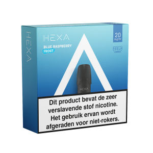 HEXA 2.0 Blue Raspberry Frost Pods
